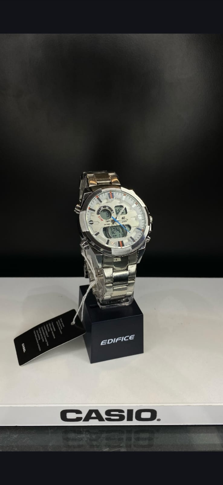 Reloj Casio Edifice Analógico-Digital Acero Inoxidable